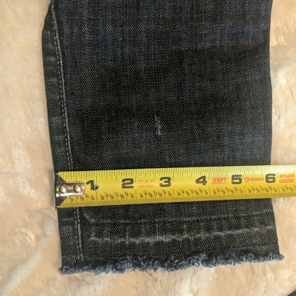 7 For All Mankind Gwenevere Skinny Raw Hem Jeans - Picture 12 of 14
